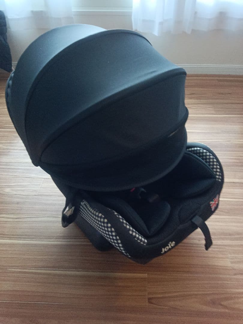 【Joie】 送料込 / 車用チャイルドシート キャノピー付 キングダムチェック