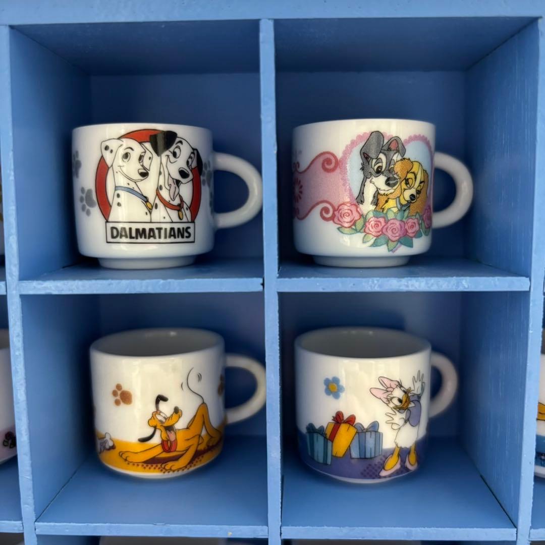 【廃盤】【美品】ディズニー ミニチュア・ギャラリー Disney ミニマグカップ