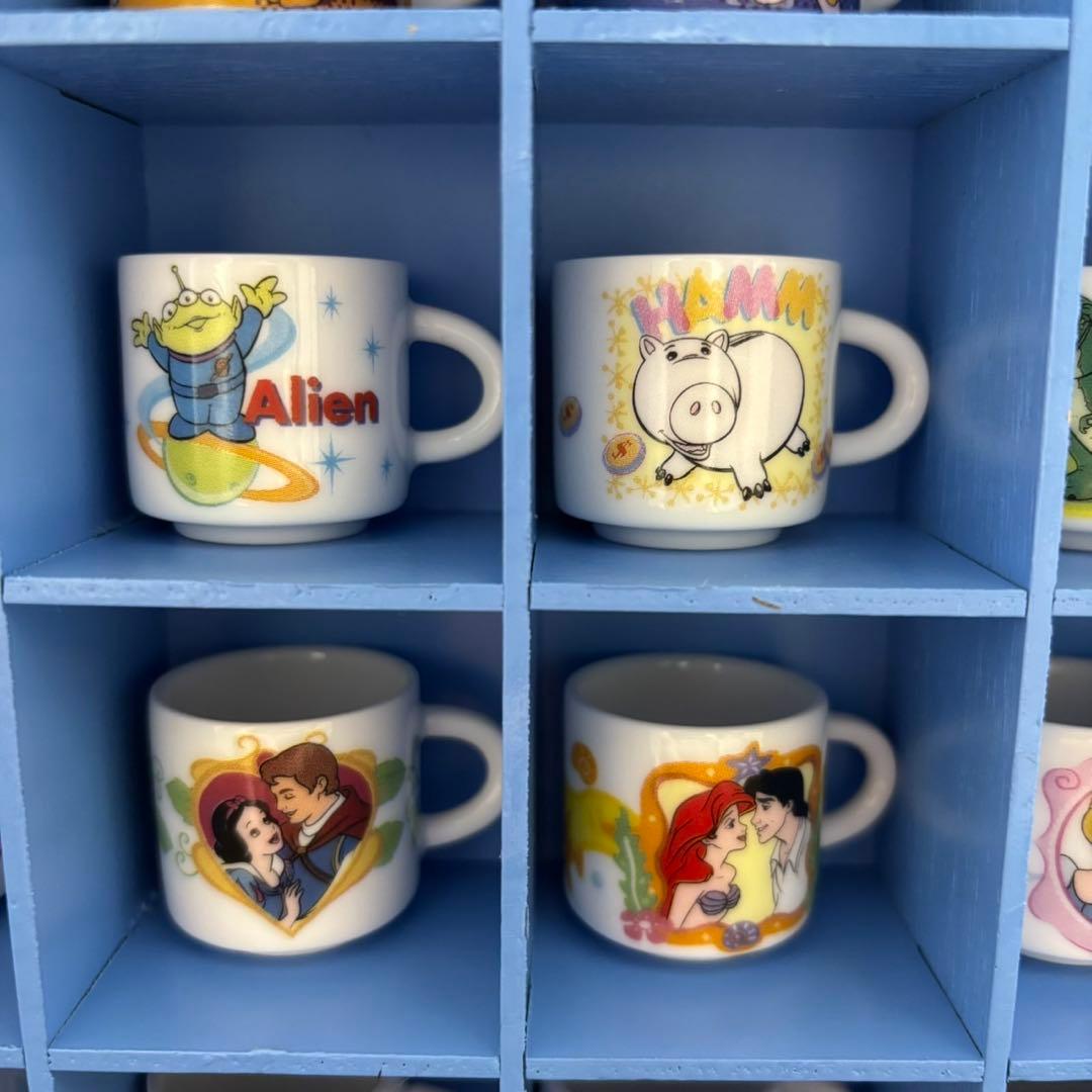 【廃盤】【美品】ディズニー ミニチュア・ギャラリー Disney ミニマグカップ