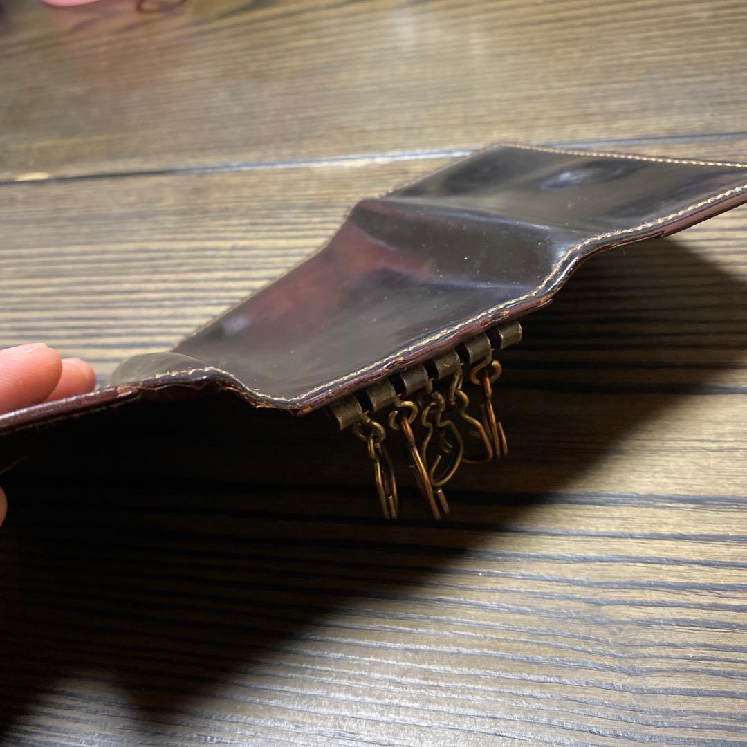 【値下げ】ガンゾ　ganzo シェルコードバン キーケース