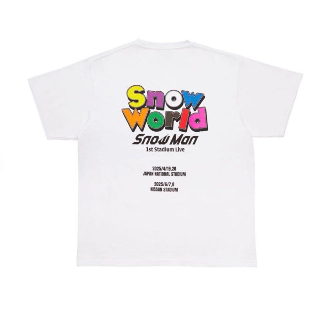 再販未定 新品未使用 Man  World Tシャツ 白