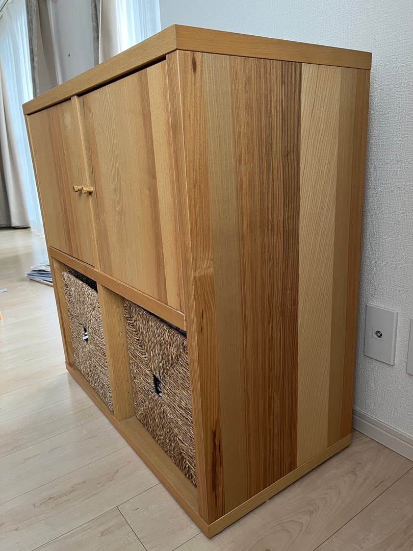 ikea trabyおよびKNIPSAバスケット