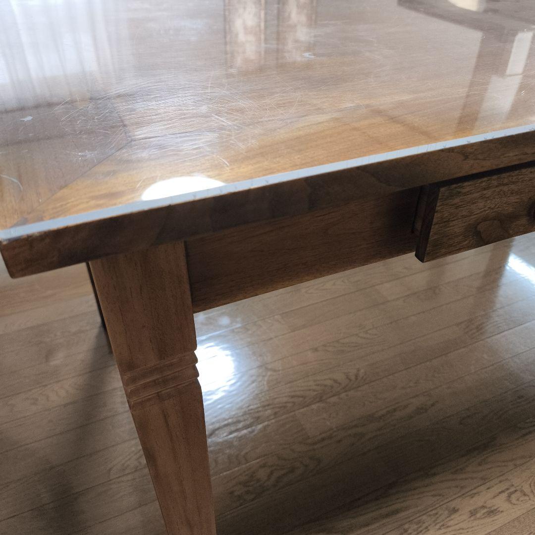 【3/2までの出品】カリッジマーケット☆チーク・ダイニングテーブル《ダヴィンド》