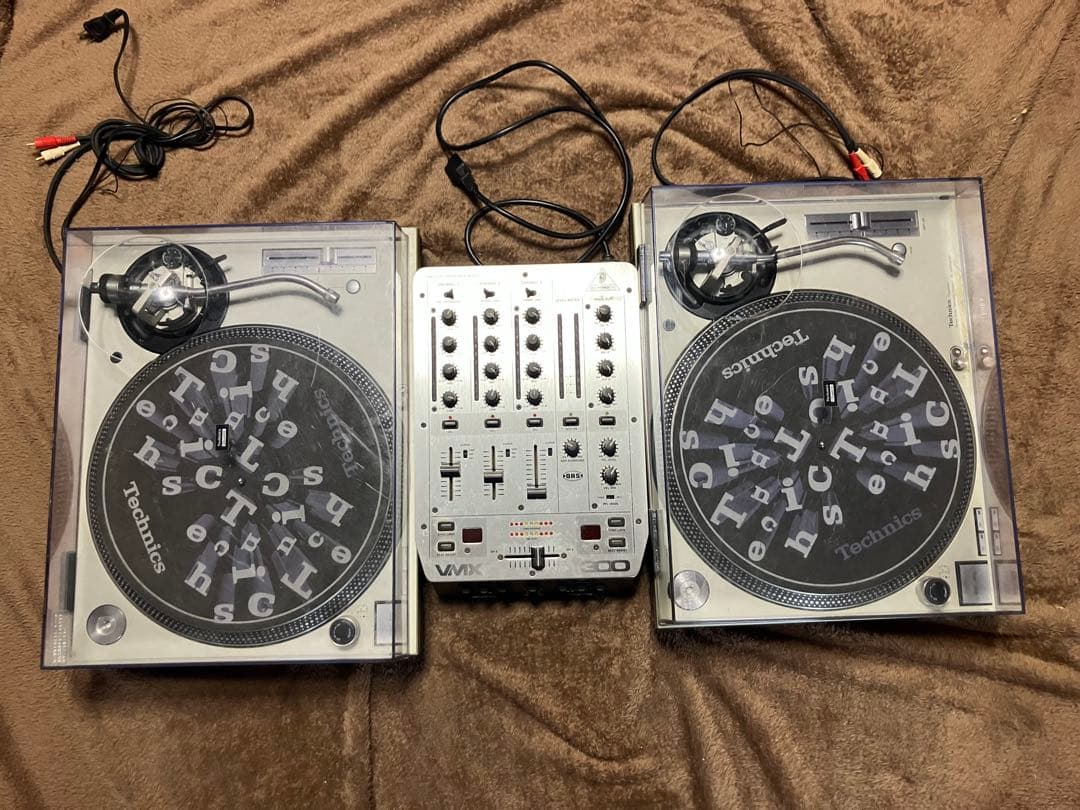 Technics SL-1200MK3Dターンテーブル2台　ミキサーVMX300