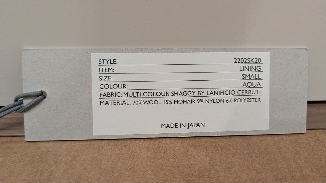 ジャケット・アウター SHINYAKOZUKA LINING (AQUA) 2202SK20