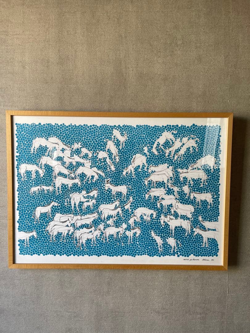 ミナペルホネン　oasisポスター　2021年