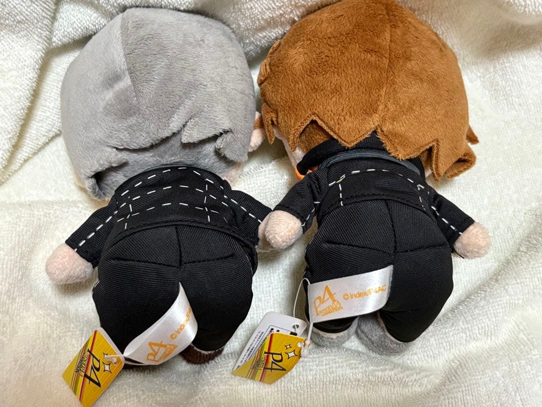 【希少】ペルソナ4 ぬいぐるみ 2点セット 主人公 鳴上悠 花村陽介 在庫ラスト