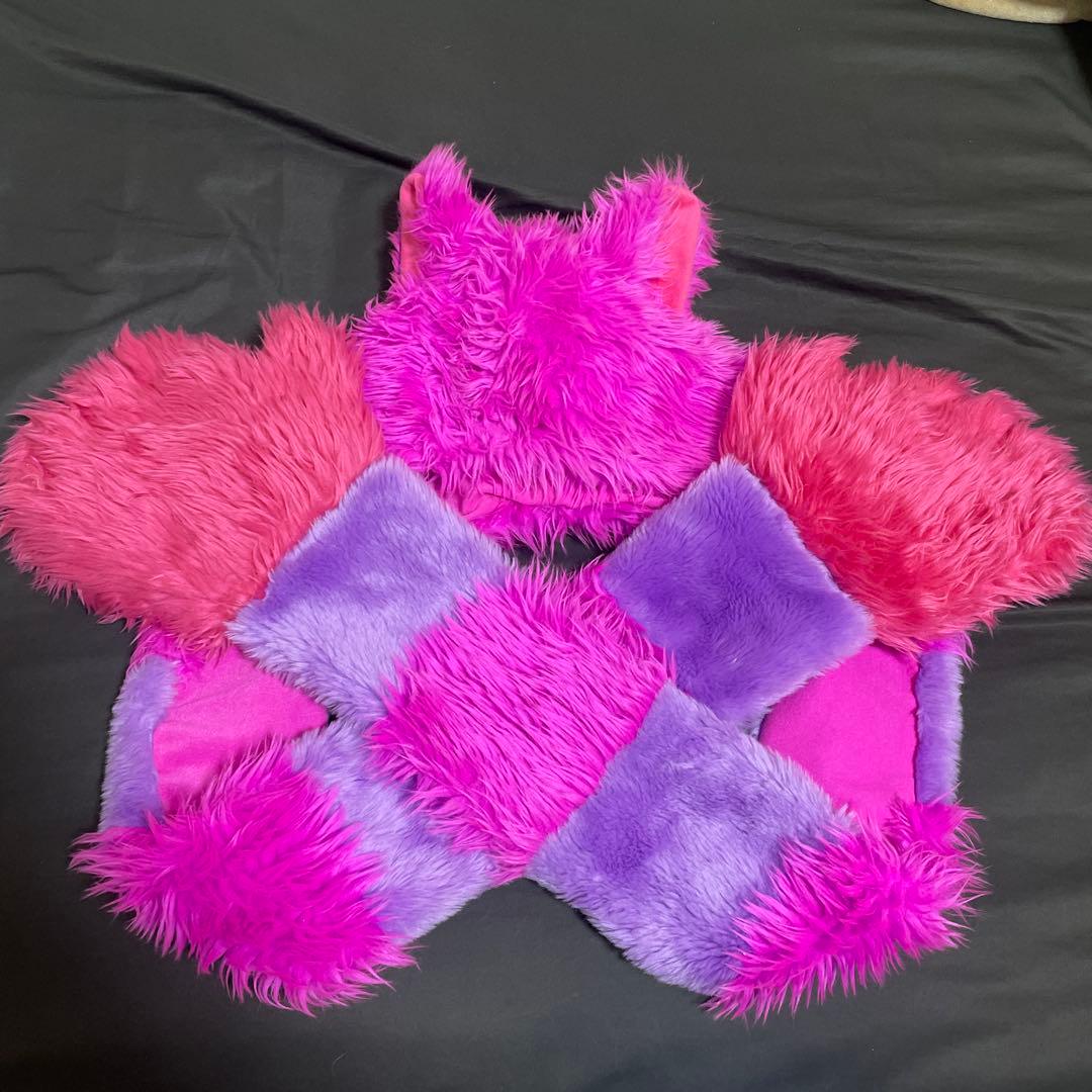 ディズニー　ファンキャップマフラー　チェシャ猫