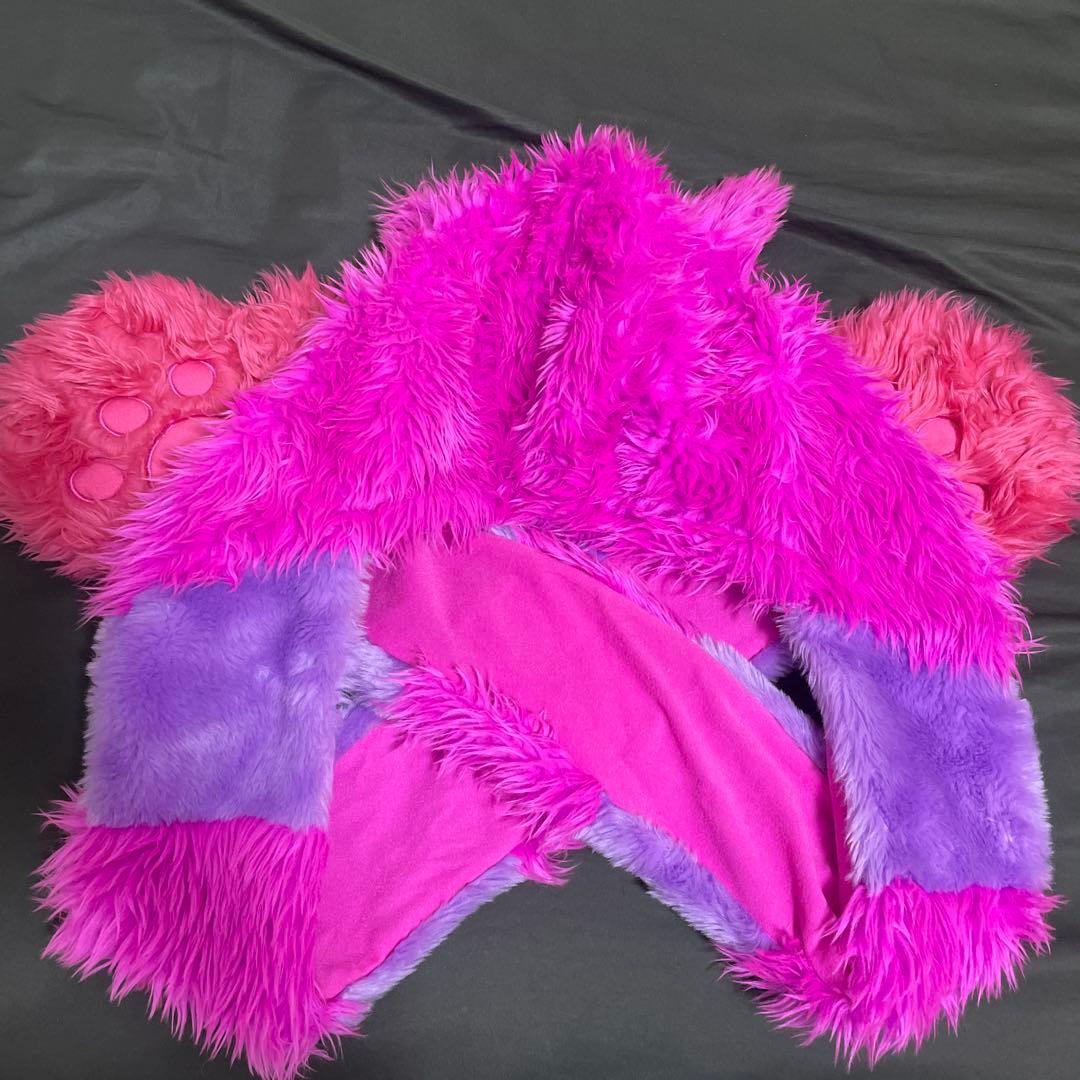 ディズニー　ファンキャップマフラー　チェシャ猫