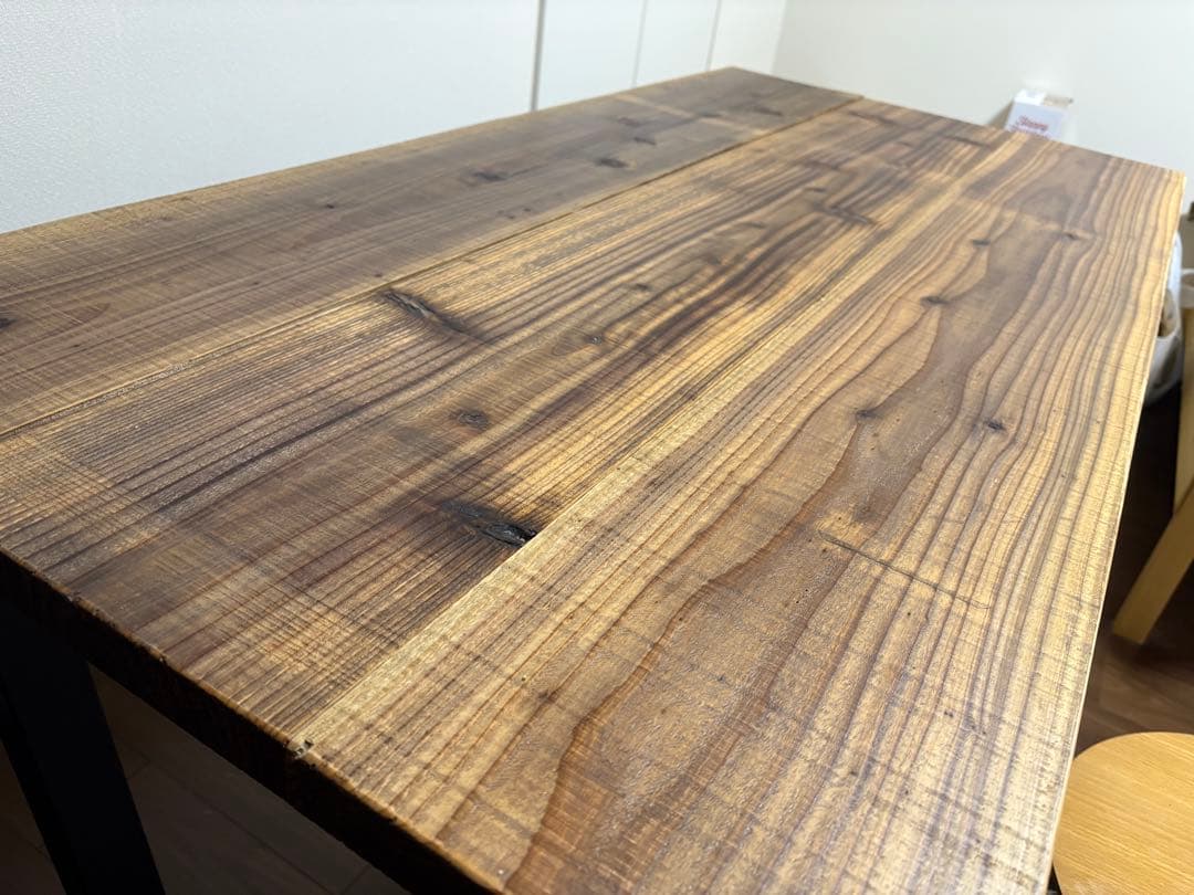 バツ送料込KANADEMONO ダイニングテーブル 140✖️70✖️71