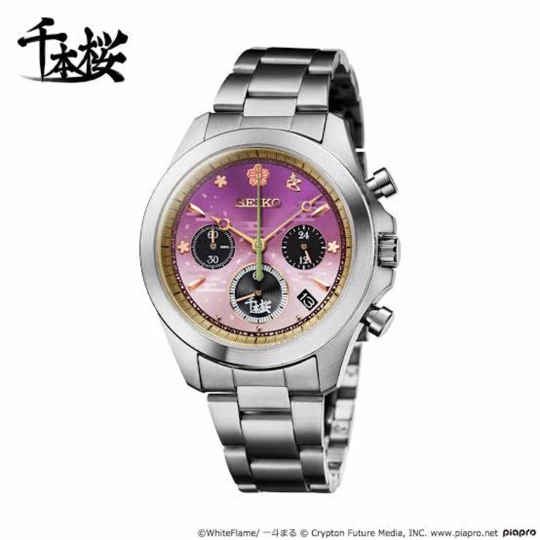 ポチ 初音ミク 千本桜 コラボ腕時計オルゴールボックス付き Sサイズ