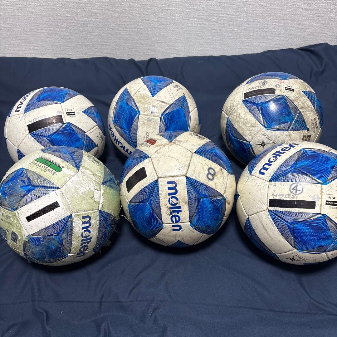 モルテン　サッカーボール　5号球　6個セット