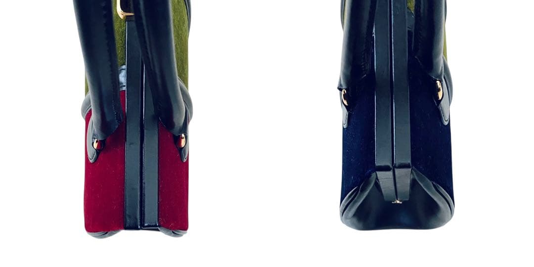 ロベルタディカメリーノ【極美品】バゴンギ調 マルチカラー ハンドバッグ