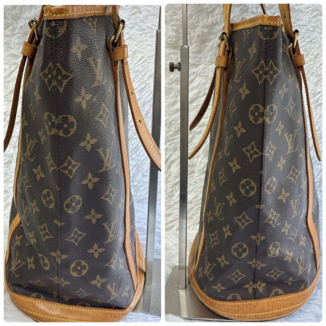 美品✨ ルイヴィトン モノグラム プチバケット PM ポーチ付き M42238