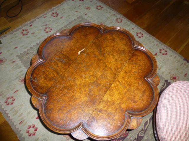 仏のアンティーク　ゲートレックのコーヒーテーブル（最終価格）