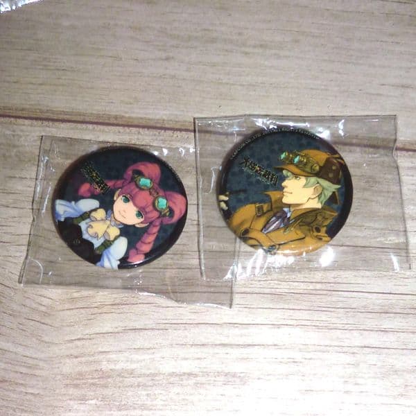 大逆転裁判 　缶バッジ　5個纏めて　龍ノ介 亜双義　寿沙都　カプコンバー　カフェ