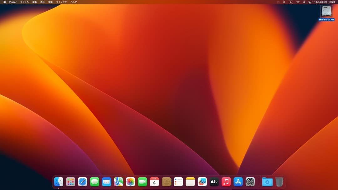 iMac （Mid 2014） 21.5型 SSD換装 Venturaで稼働