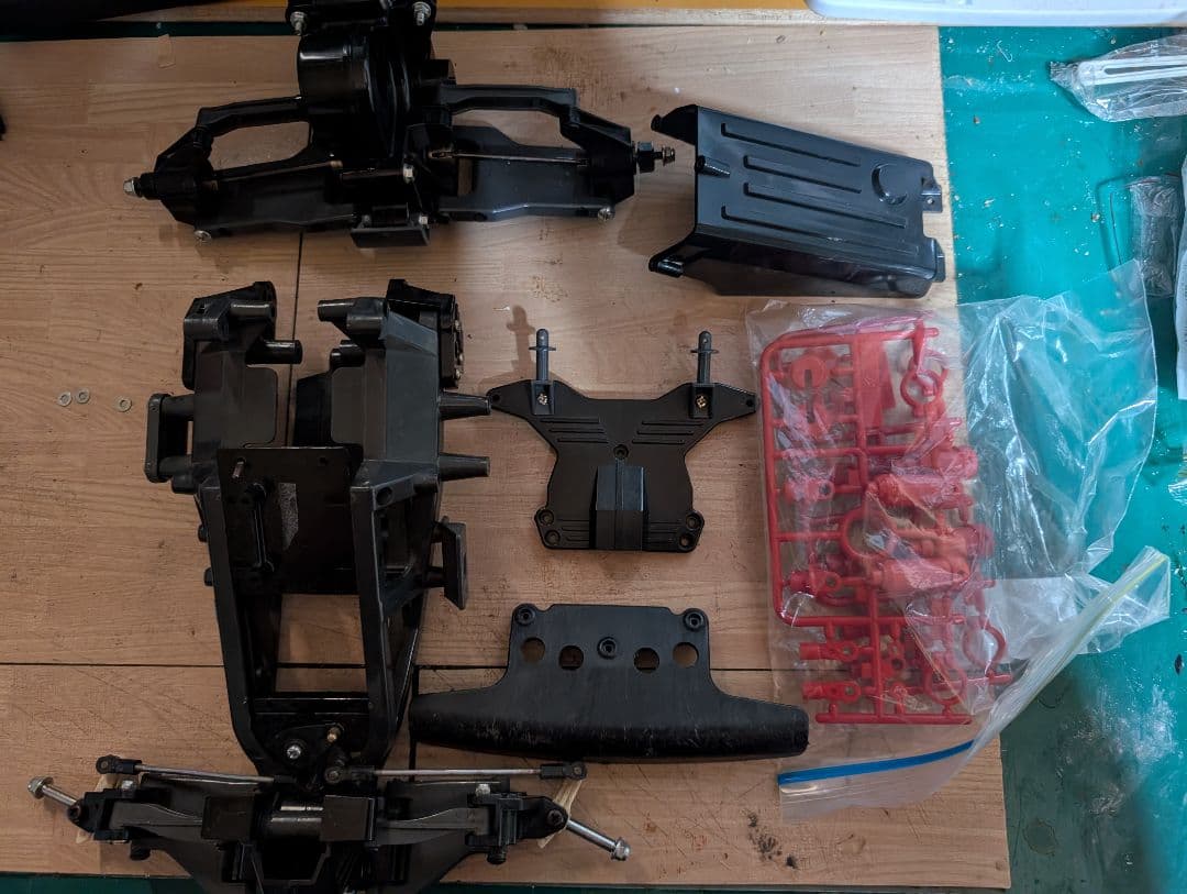 タミヤ　キングブラックフット　ジャンクパーツ　部品取り