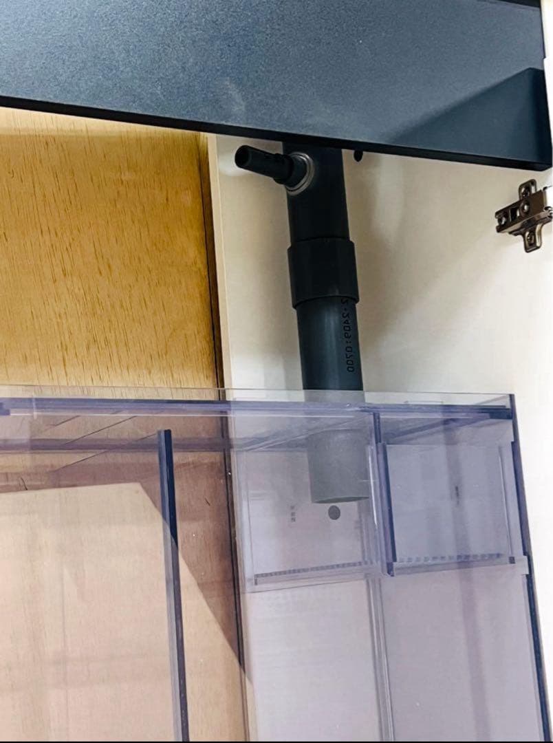 特注右仕様　1台限定　600×300×360オールガラスオーバーフロー水槽