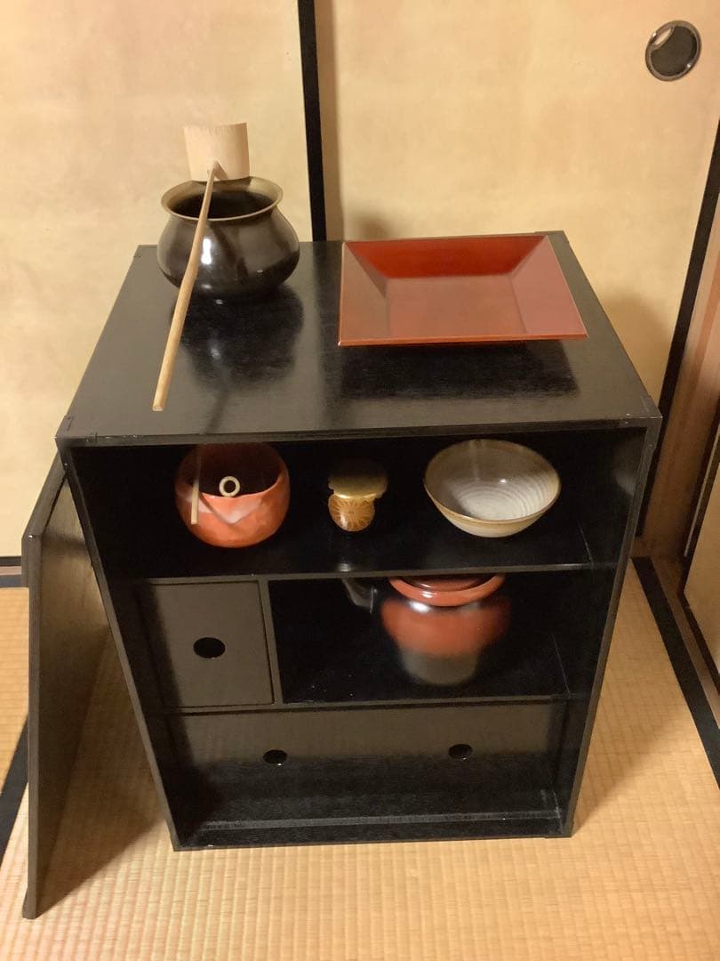 茶道具　道具収納箱