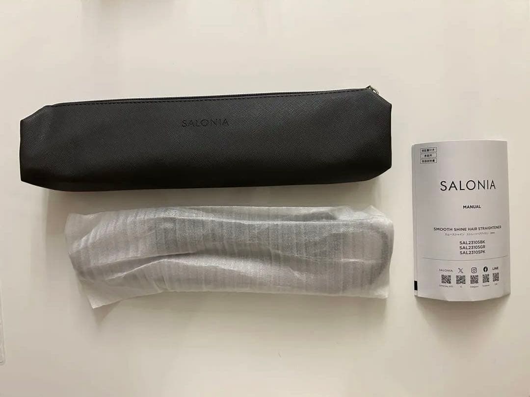 SALONIA SMOOTH SHINE ヘアアイロン 24mm