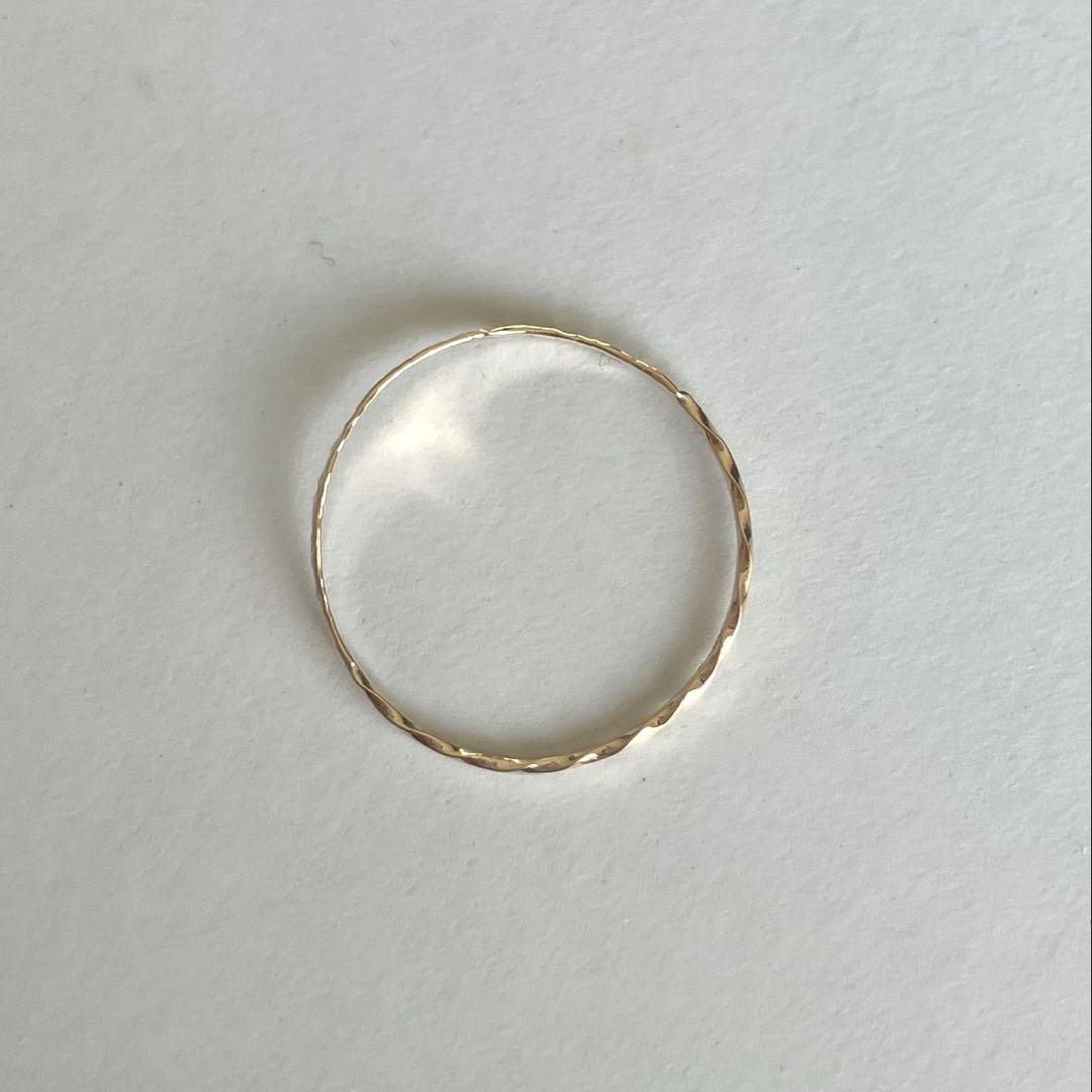 K10 10金　15号　リング　75