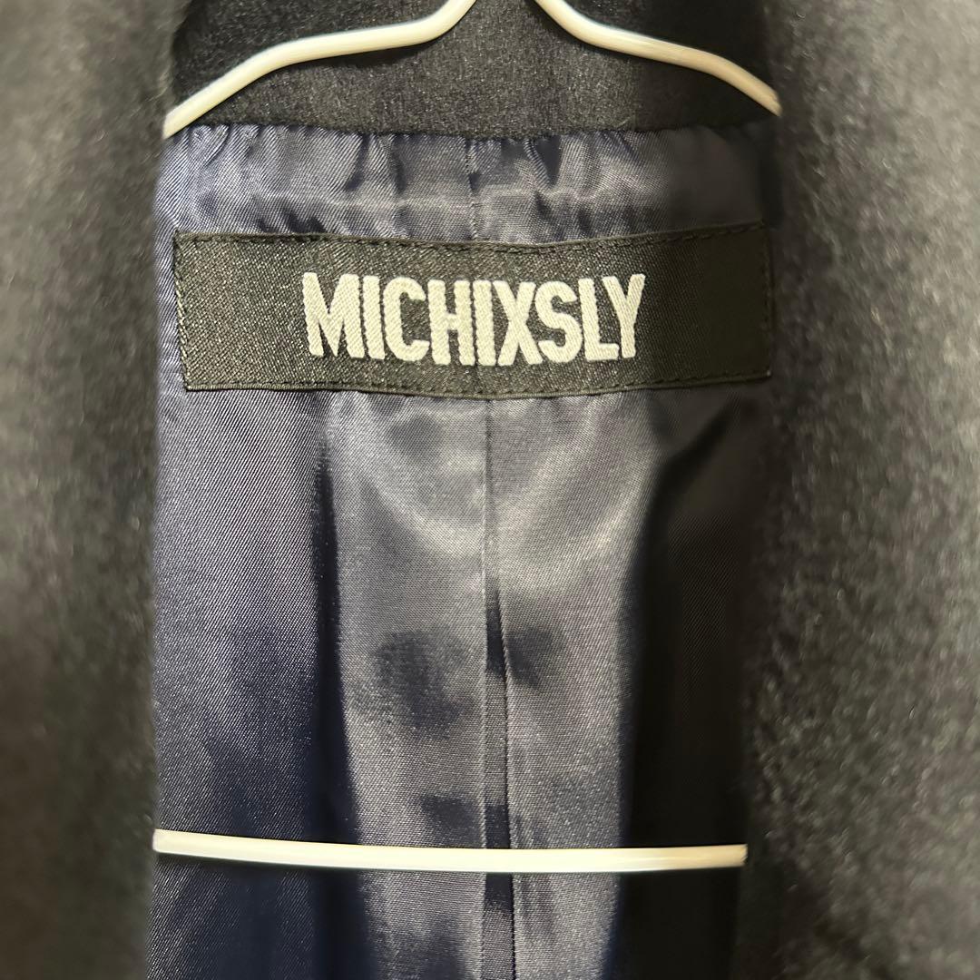 MICHYSLY チェスターコート　ネイビー