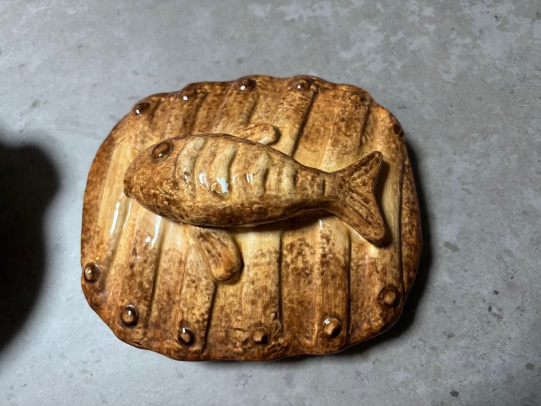 魔女の宅急便　ニシンのパイ　クッキージャー　ジジ付き　[難有り]