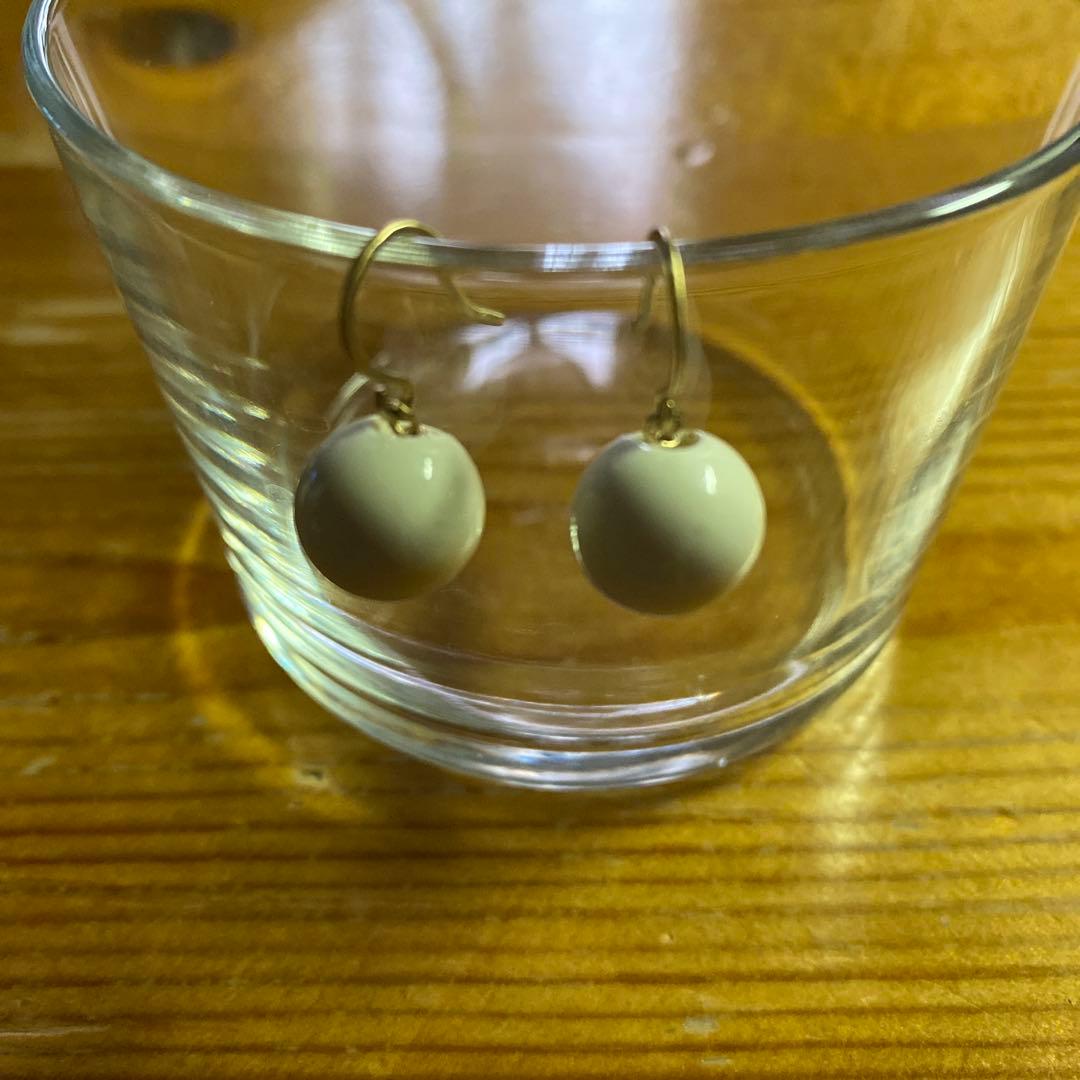 【TOILE】デッドストックビーズフックピアス