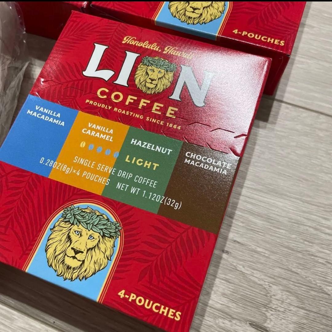 ライオンコーヒー　ドリップコーヒー　タンブラー　バッグ　グッズセット　福袋