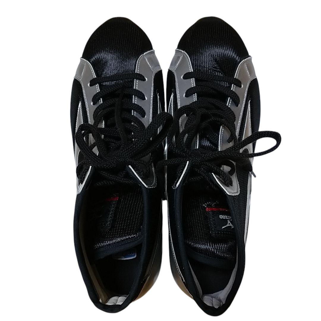 ミズノ 井上尚弥 ハイカットボクシングシューズ29.0サイズ ブラック シルバー