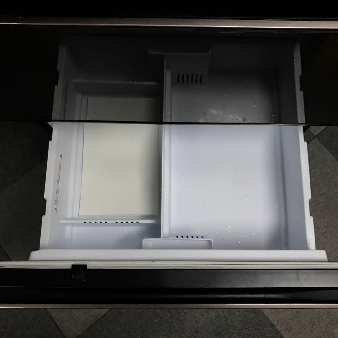 【美品】三菱ノンフロン冷凍冷蔵庫　MR-CG37E-T　２０１９年 H