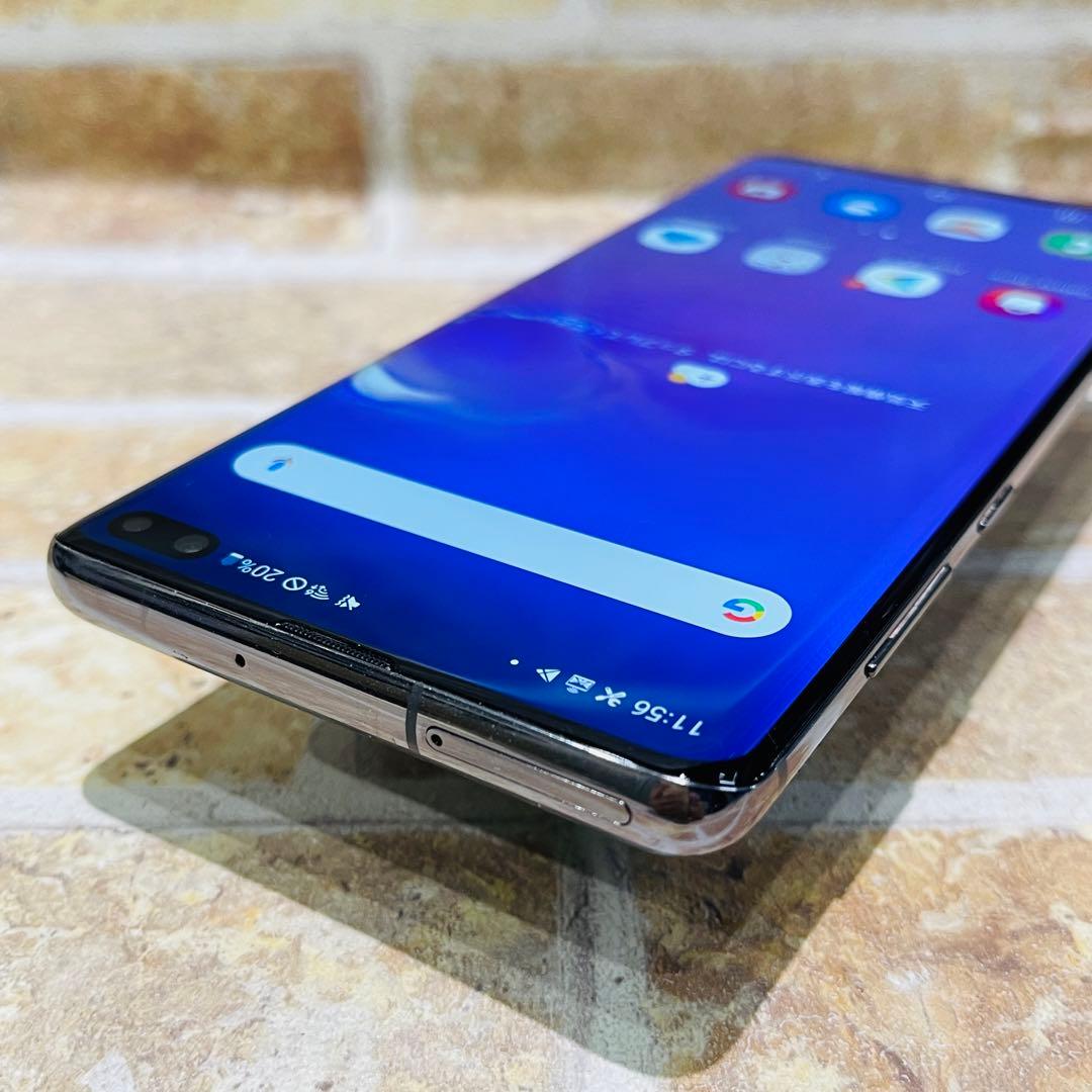 SIMフリー Galaxy S10+ 128GB プリズムブラック 電池良好