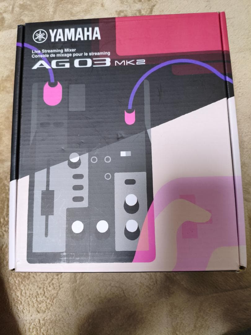 YAMAHA AG03 MK2 ライブストリーミングミキサー