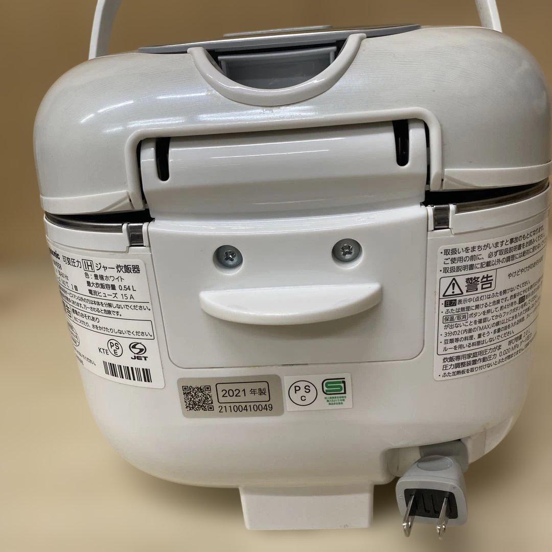 パナソニック　Panasonic 炊飯器　SR-JW058 2021年製　中古