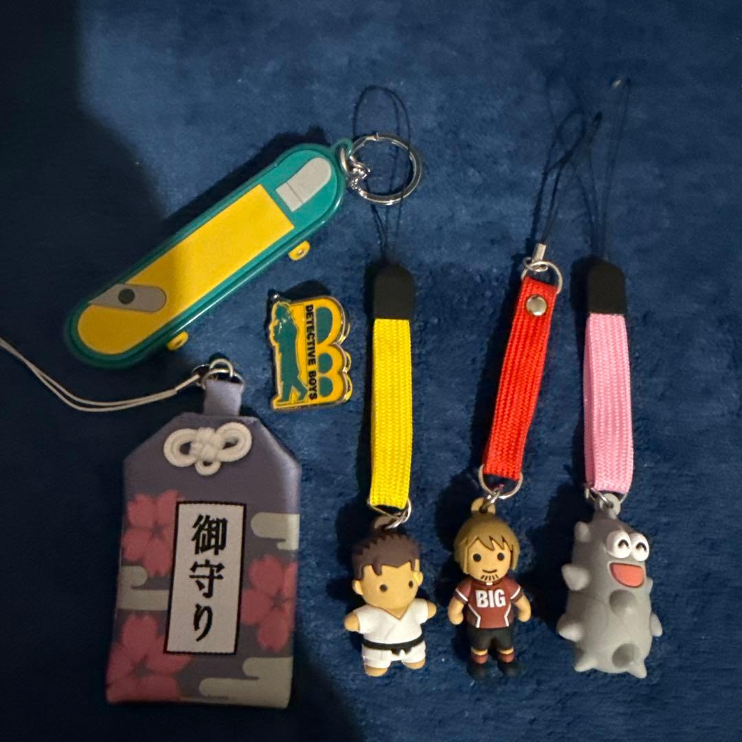 名探偵コナンUSJ限定キャラクターシリコンストラップセット