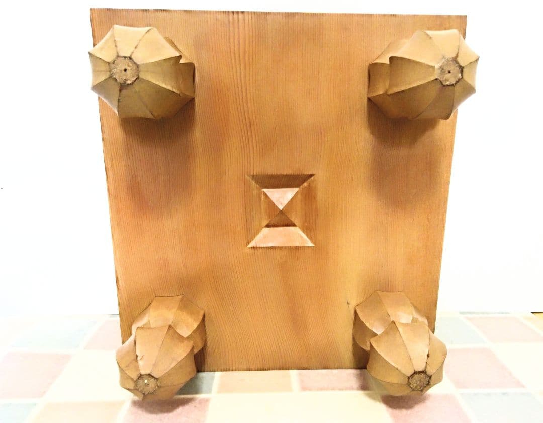 天然木　天柾目の囲碁盤