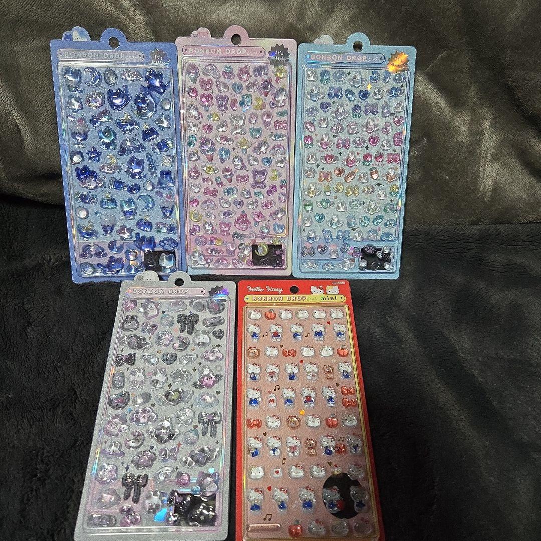 正規品 うるちゅる ボンボンドロップシール10点