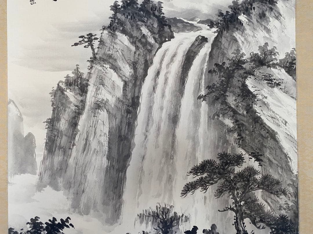 楊増棠　近代中国 掛軸 絵画　台湾画家　中国画 中国美術