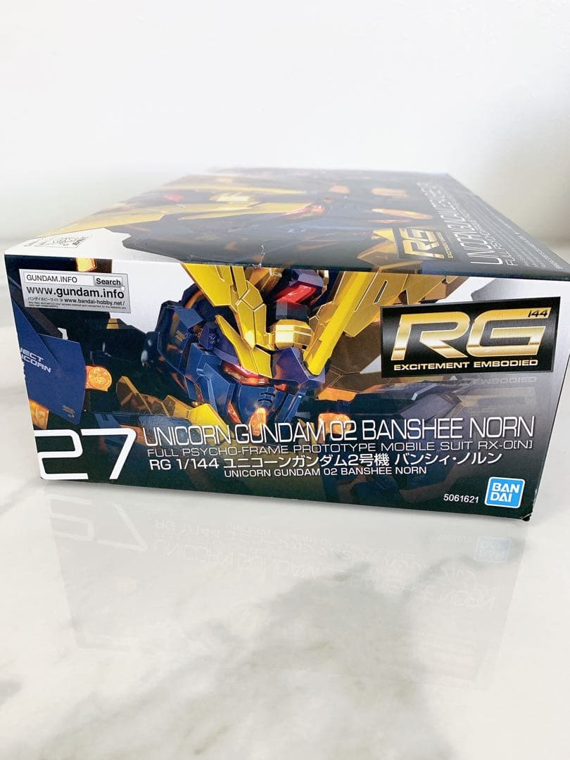 ＋【新品】RG27 1/144 ユニコーンガンダム2号機バンシィ・ノルン