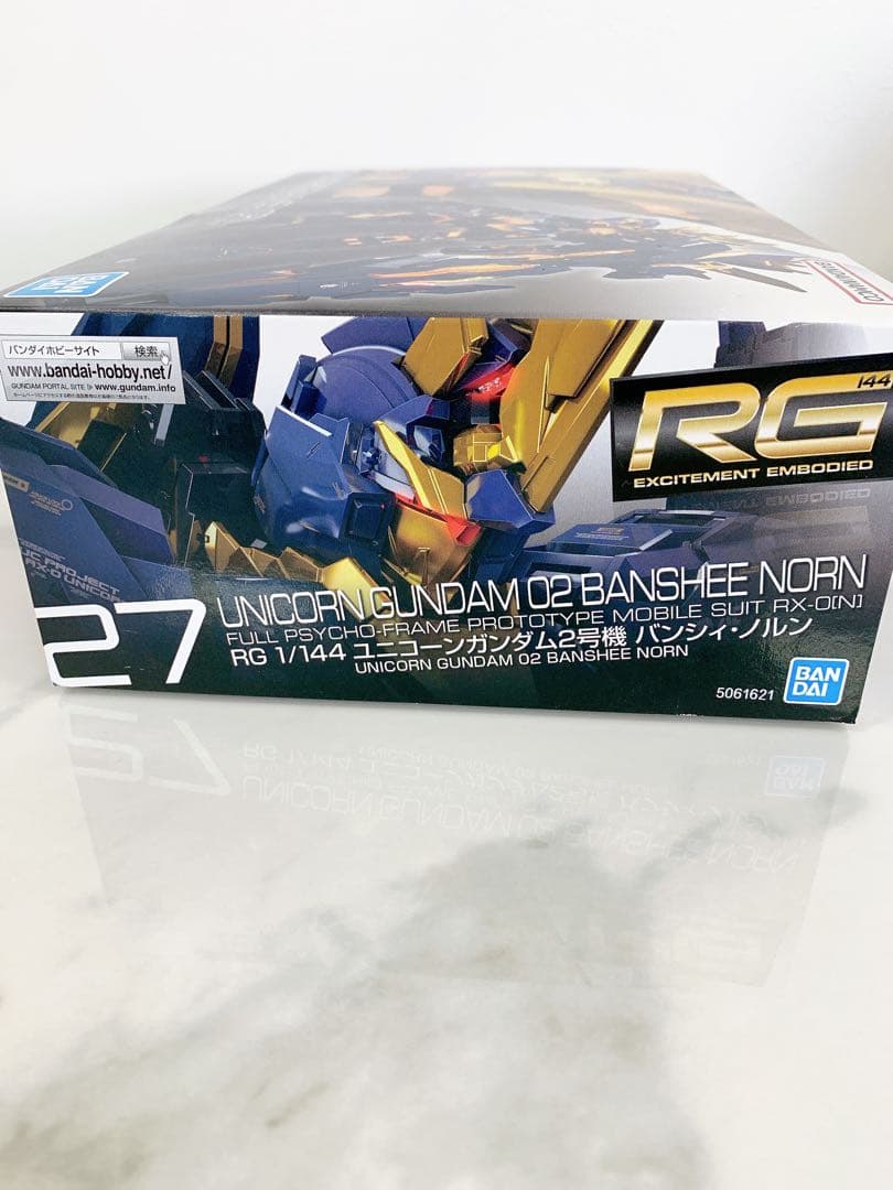 ＋【新品】RG27 1/144 ユニコーンガンダム2号機バンシィ・ノルン