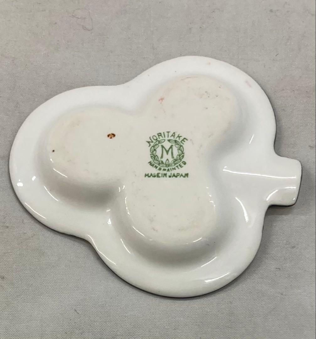 B425s「トランプ図変り皿 3枚」オールドノリタケ　クラブ　スペード　ハート