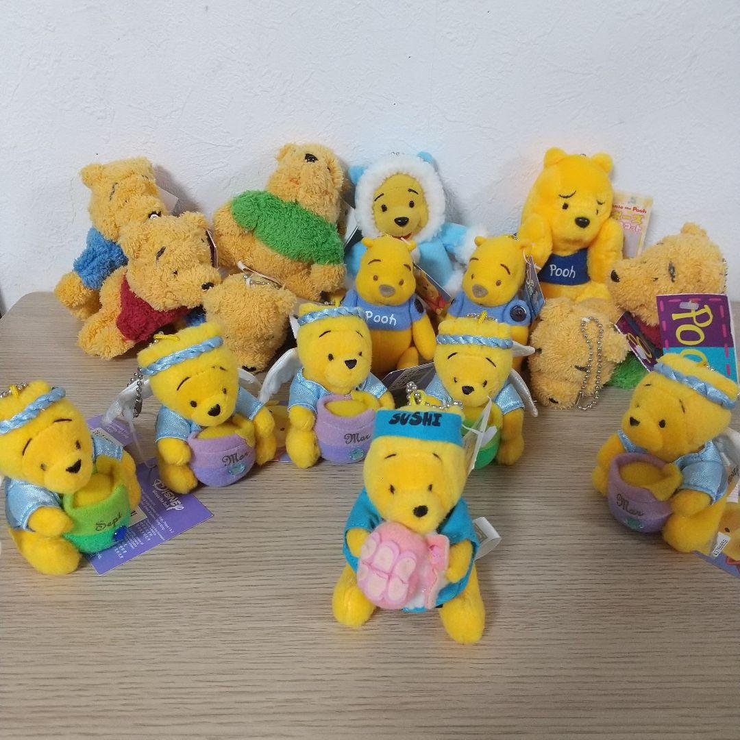 新品　タグ付き　プーさん　ぬいぐるみ　セット