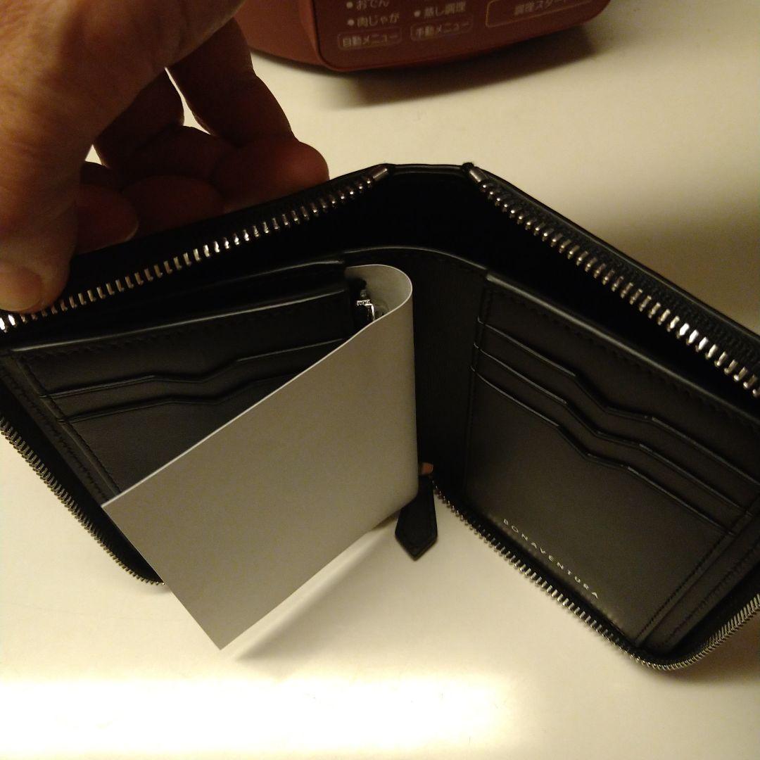 BONAVENTURA ブラック 二つ折り財布