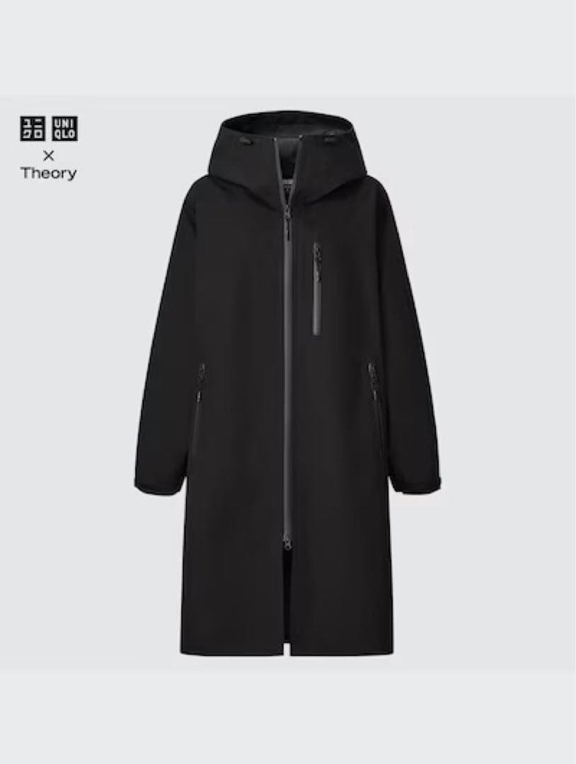 タグ付新品★UNIQLO×Theoryコラボ ブロックテックコート M