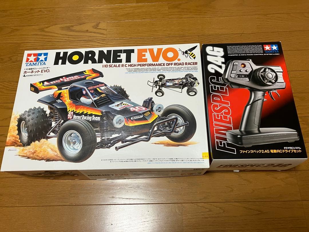 タミヤ ホーネットEVO ファインスペック2.4G フルセット　オプション付き