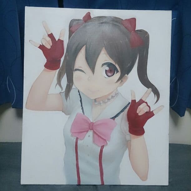 ラブライブ！矢澤にこの油絵！