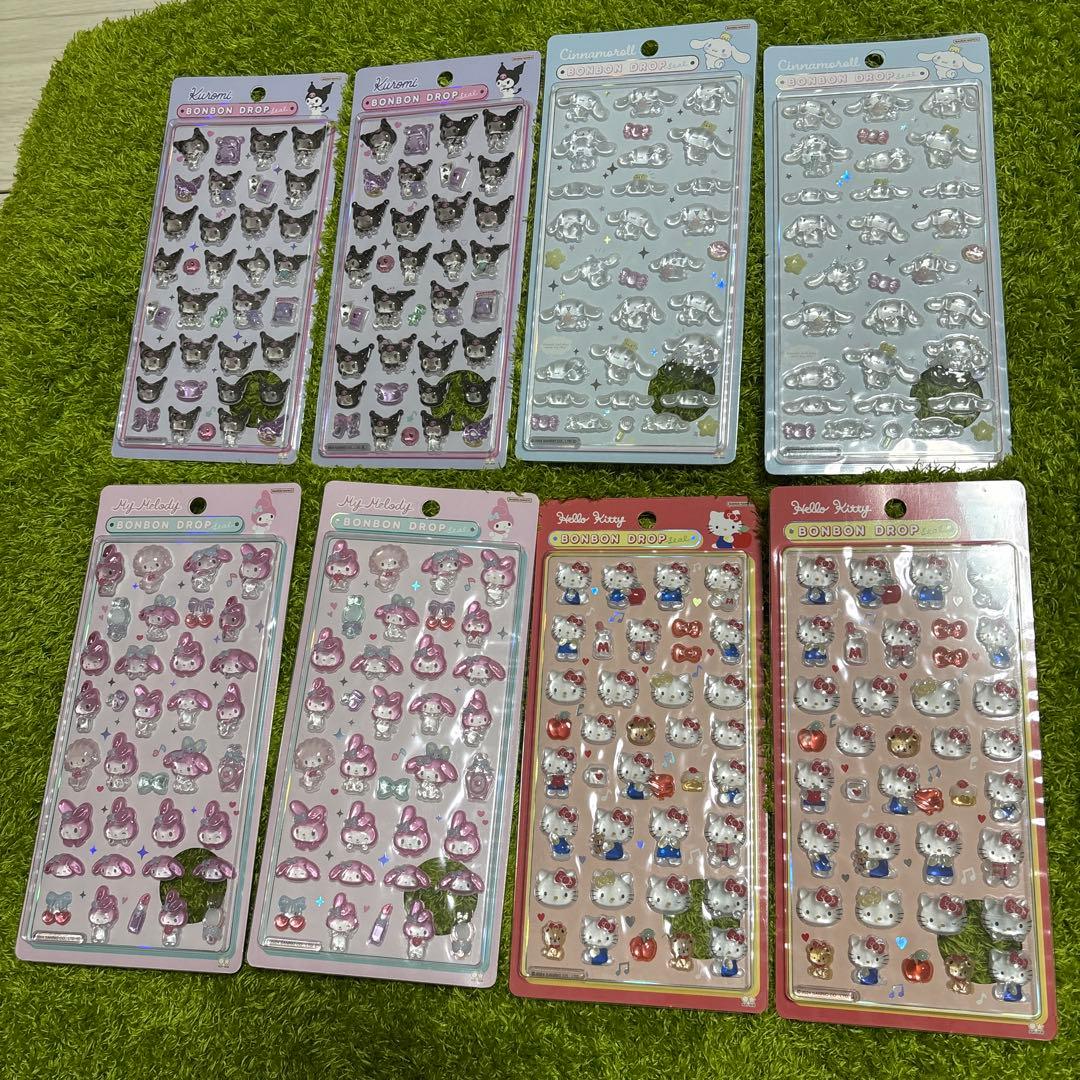ボンボンドロップシール　8枚セット　サンリオ　正規品