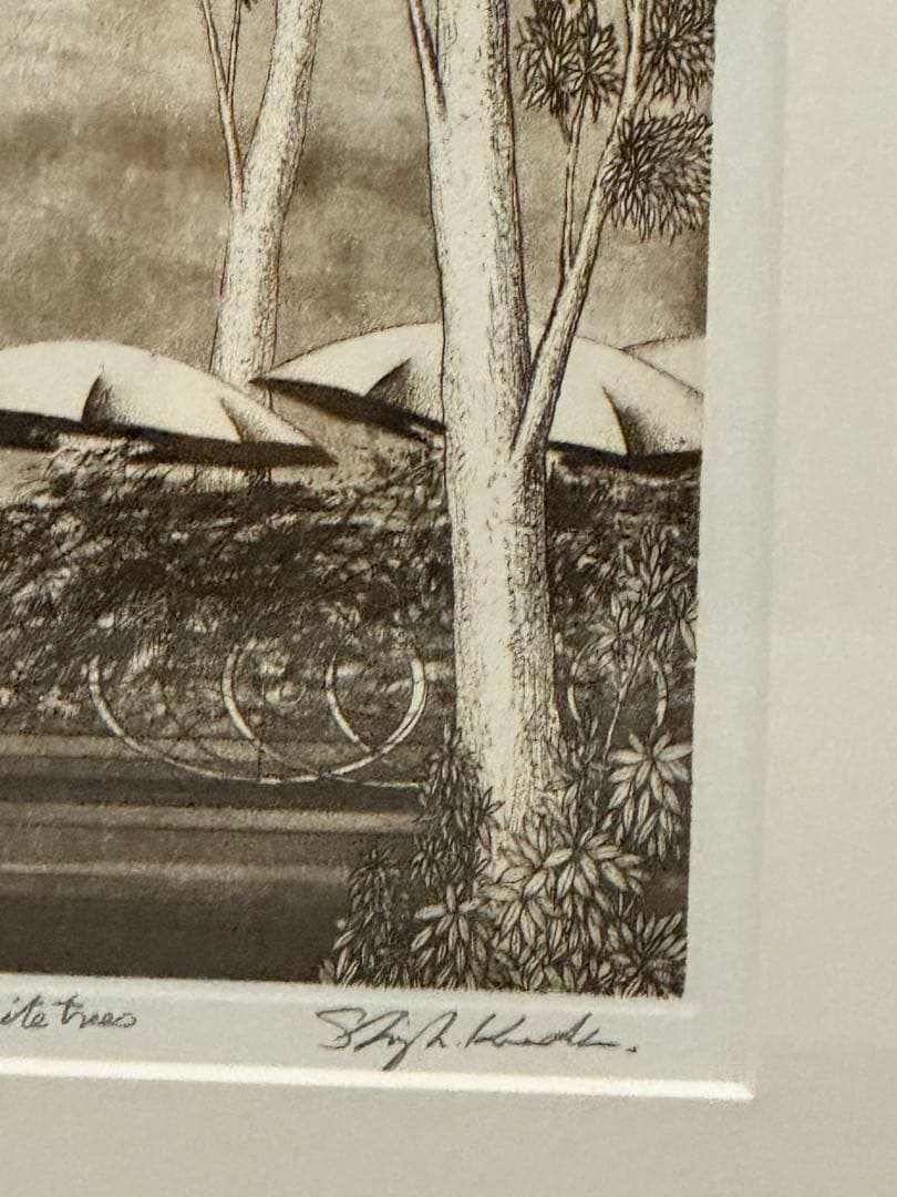 黒田茂樹　エッチング　真作 黒田茂樹 リトグラフ　31/70