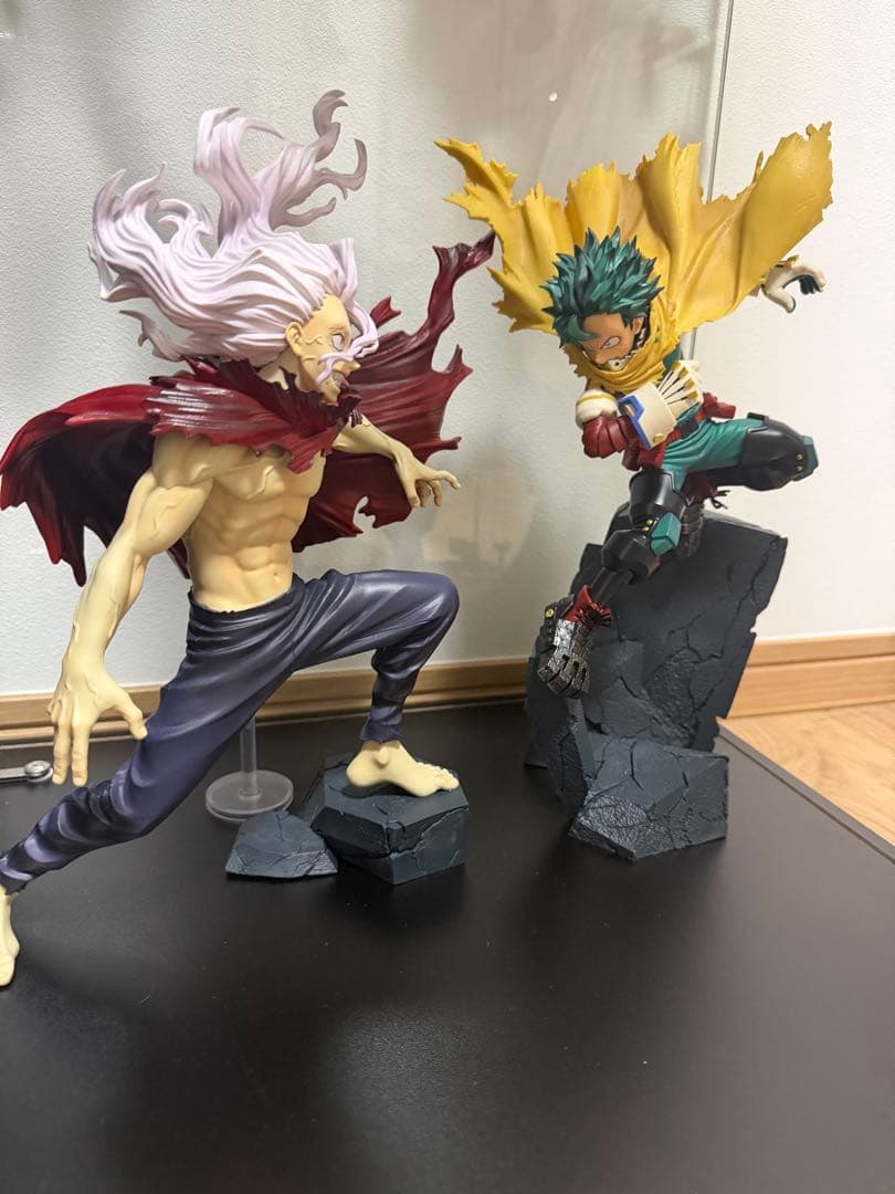 ヒロアカ　一番くじMASTERLISE フィギュア 緑谷出久　死柄木弔